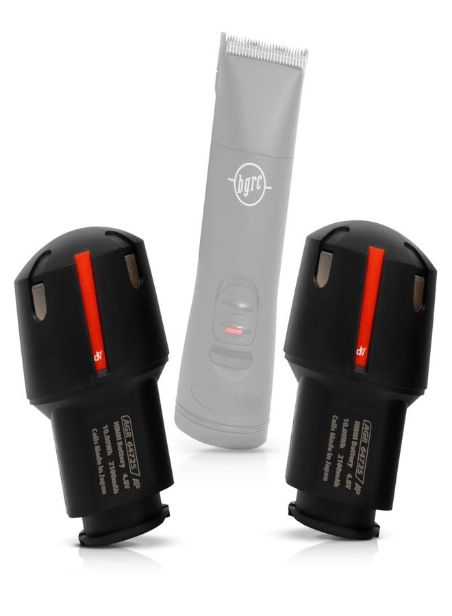 Artisan Power Pack of Two High-Capacity Replacement Batteries for Andis PowerGroom AGR and BGR Clippers. NiMH, 2100mAh, Japanese Cells. Compatible with Andis Bgrc. Long-Lasting Power - Image 2